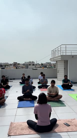 Namaste to good vibes. 🙏