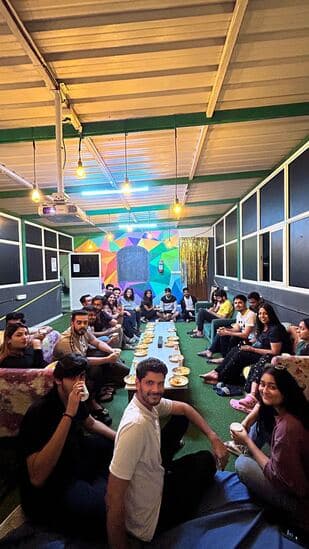 Good chats, happy faces. 🫶
